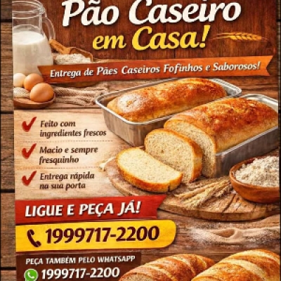 Campinas e região - Paes e bolos caseiros. Encomende o seu................