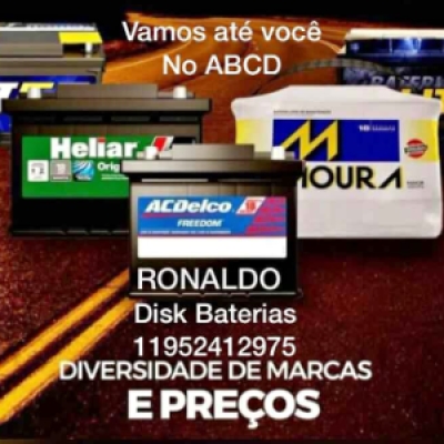 São Bernardo e região. Baterias diversas marcas e preços. Consulte......
