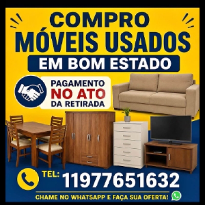 🚩Compramos e vendemos moveis novos e usados em bom estado...............