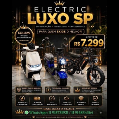 ✨ Scooters / Bike Electric 1000w - Para quem exige o melhor. 📞 ZAP