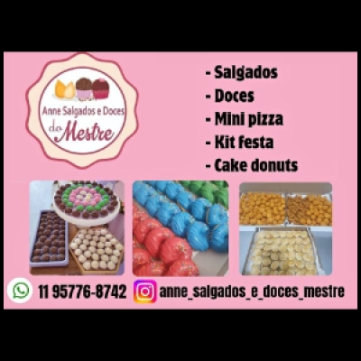 🥟Salgados, 🍬Doces e 🎂Bolo. Itapecerica da Serra, SP. Chame no ZAP.